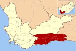 Location in the Western Cape